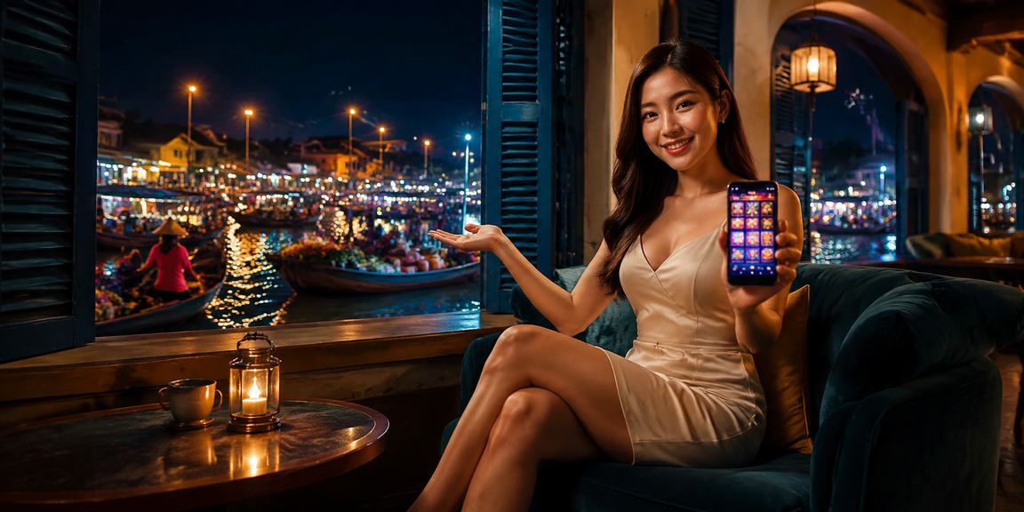Người dùng nghiên cứu điều khoản cá cược tại quán cà phê Cần Thơ